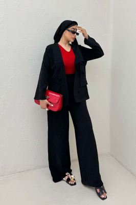 ست کت و شلوار شنل