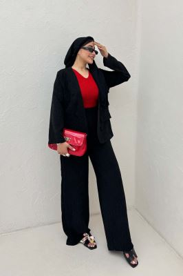 ست کت و شلوار شنل