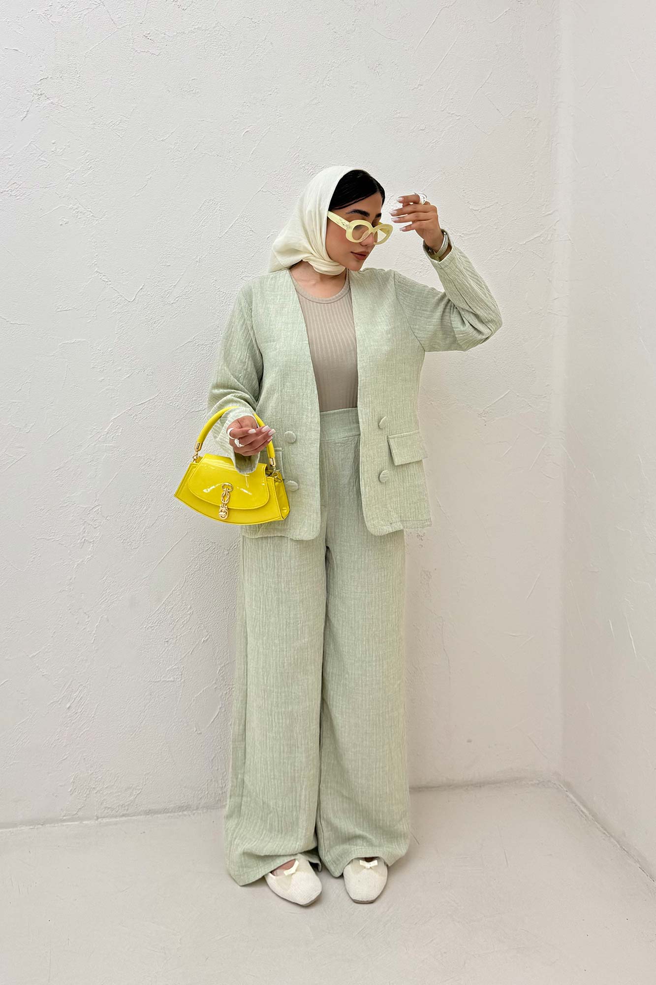 ست کت و شلوار شنل