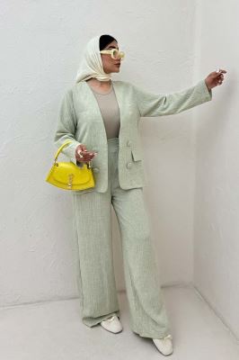 ست کت و شلوار شنل