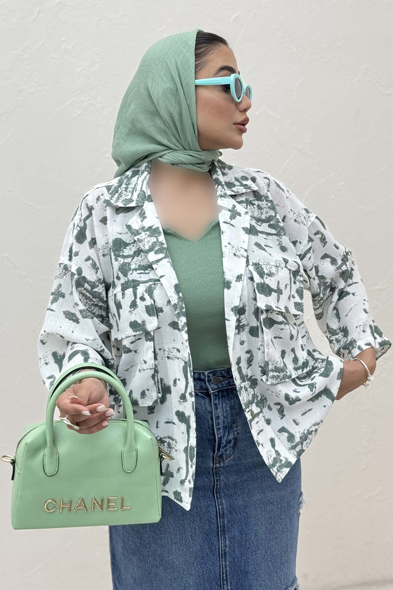 مانتو لینن اسلپ دو جیب کد 2