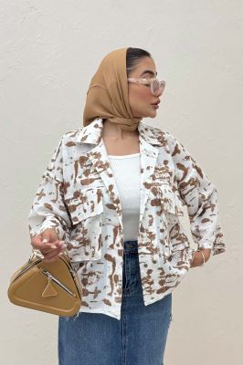 مانتو لینن اسلپ دو جیب کد 2