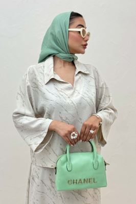 ست شومیز و دامن پرینتی GISA کد 4