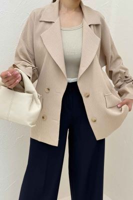 مانتو آستین بند دار ماگنولیا