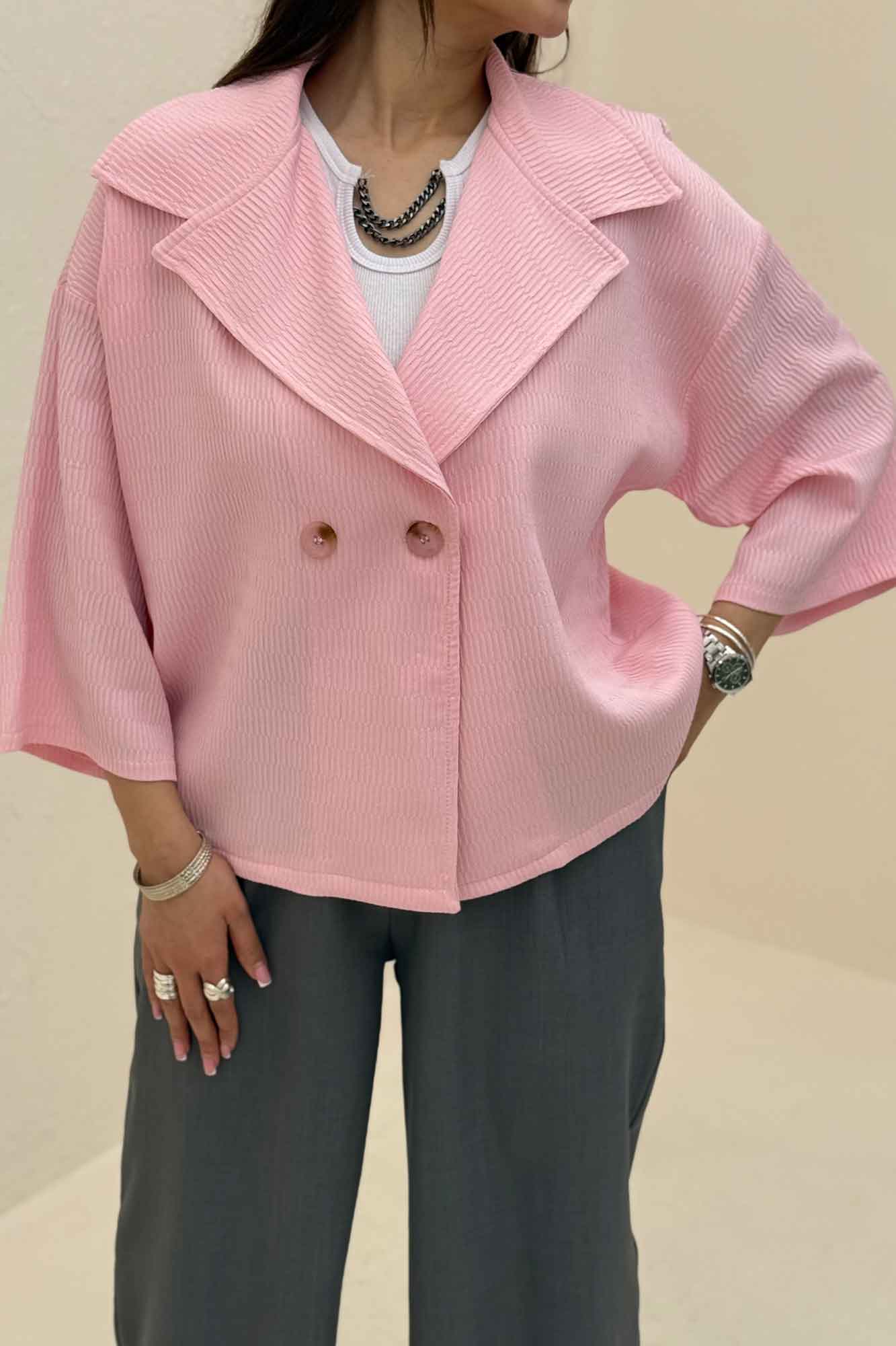  کت دو دکمه رونیکا