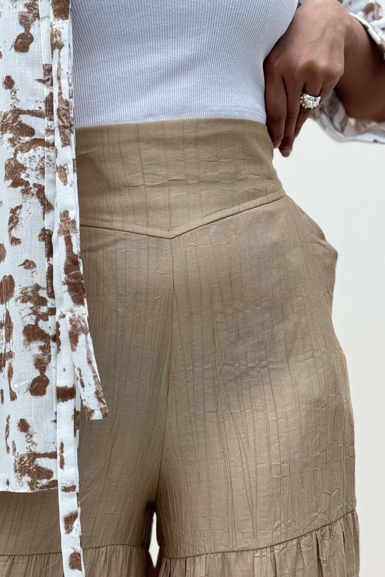 شلوار چین دار کریشه