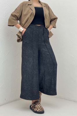 شلوار واید شانتون سرامیکی جلو دوخت