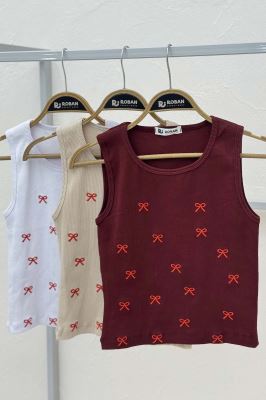 تاپ فانریپ گلدوزی پاپیون