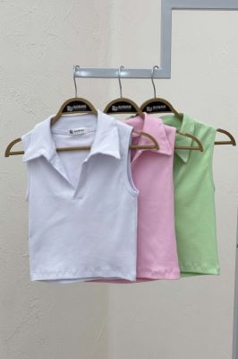 تاپ فانریپ یقه دار