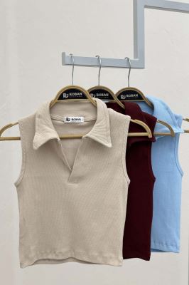 تاپ فانریپ یقه دار