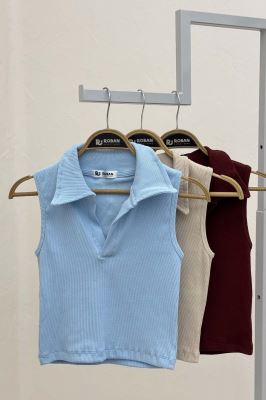 تاپ فانریپ یقه دار