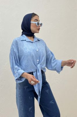 شومیز آکسفورد پایین گره ای 