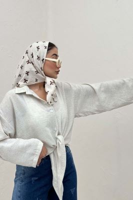 شومیز آکسفورد پایین گره ای 