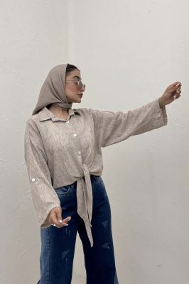 شومیز آکسفورد پایین گره ای 