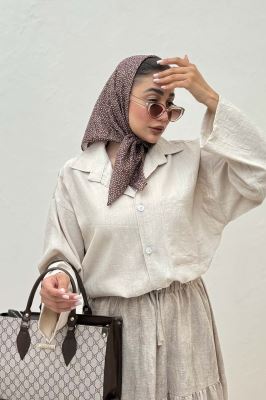 شومیز NR آستین پاگن دار