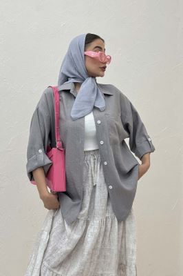 شومیز NR آستین پاگن دار