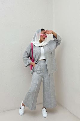 شومیز آستین پاگن شانتون سرامیکی