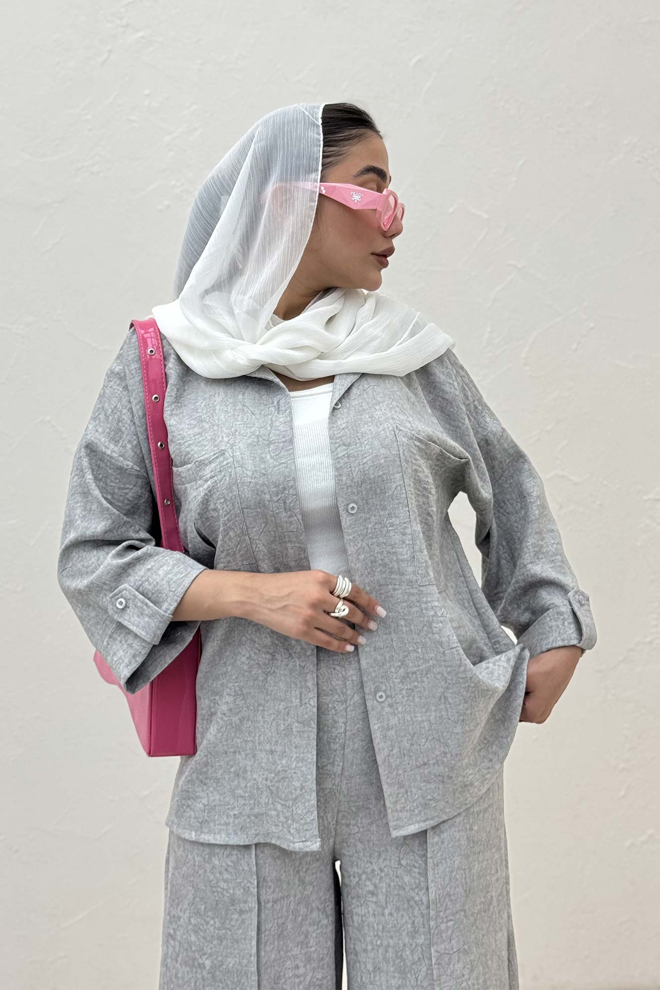 شومیز آستین پاگن شانتون سرامیکی