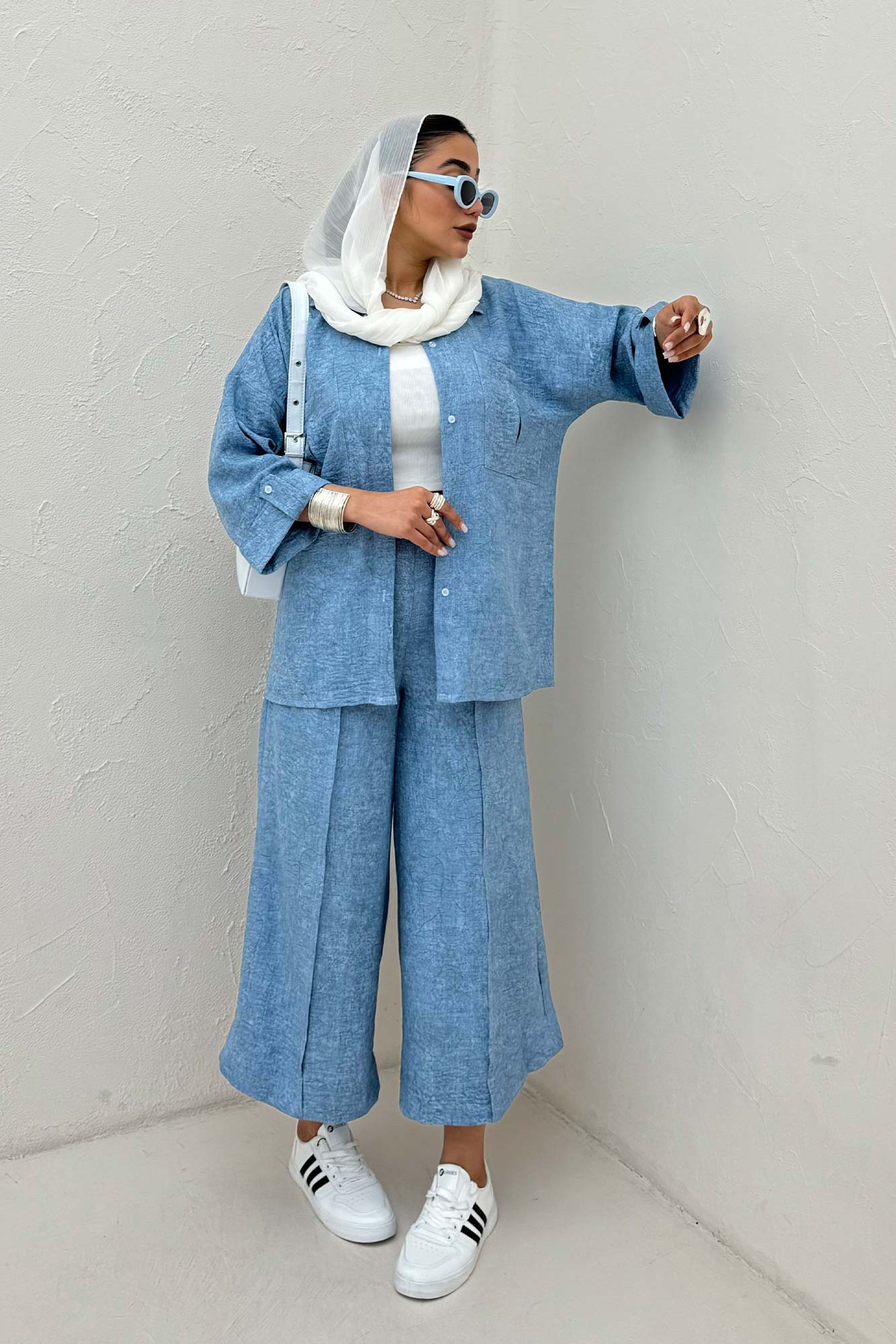 شومیز آستین پاگن شانتون سرامیکی