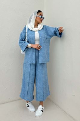 شومیز آستین پاگن شانتون سرامیکی