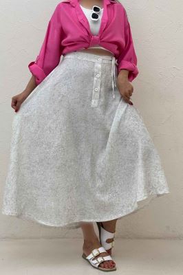 دامن شانتون سرامیکی مدل نخ دکمه