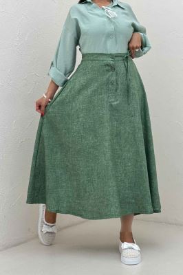 دامن شانتون سرامیکی مدل نخ دکمه