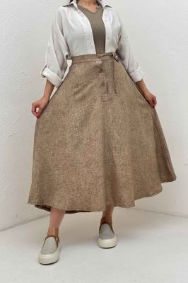 دامن شانتون سرامیکی مدل نخ دکمه