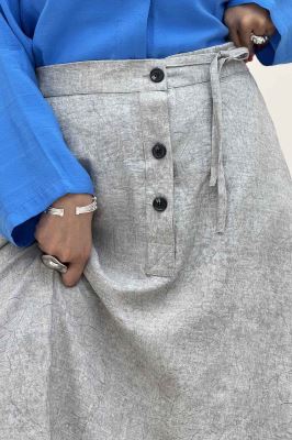 دامن شانتون سرامیکی مدل نخ دکمه