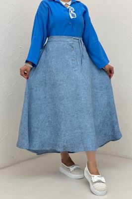 دامن شانتون سرامیکی مدل نخ دکمه