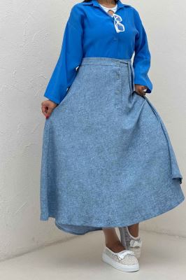 دامن شانتون سرامیکی مدل نخ دکمه