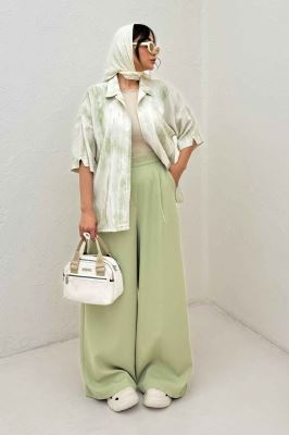 شومیز آستین کوتاه پرینتی کد 2