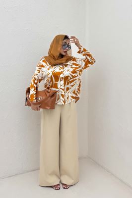 شومیز حریر زارا 