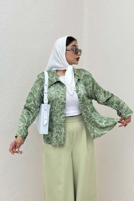 شومیز حریر زارا 