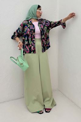 شومیز حریر زارا 