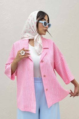 مانتو یقه شکاری راه راه زارا