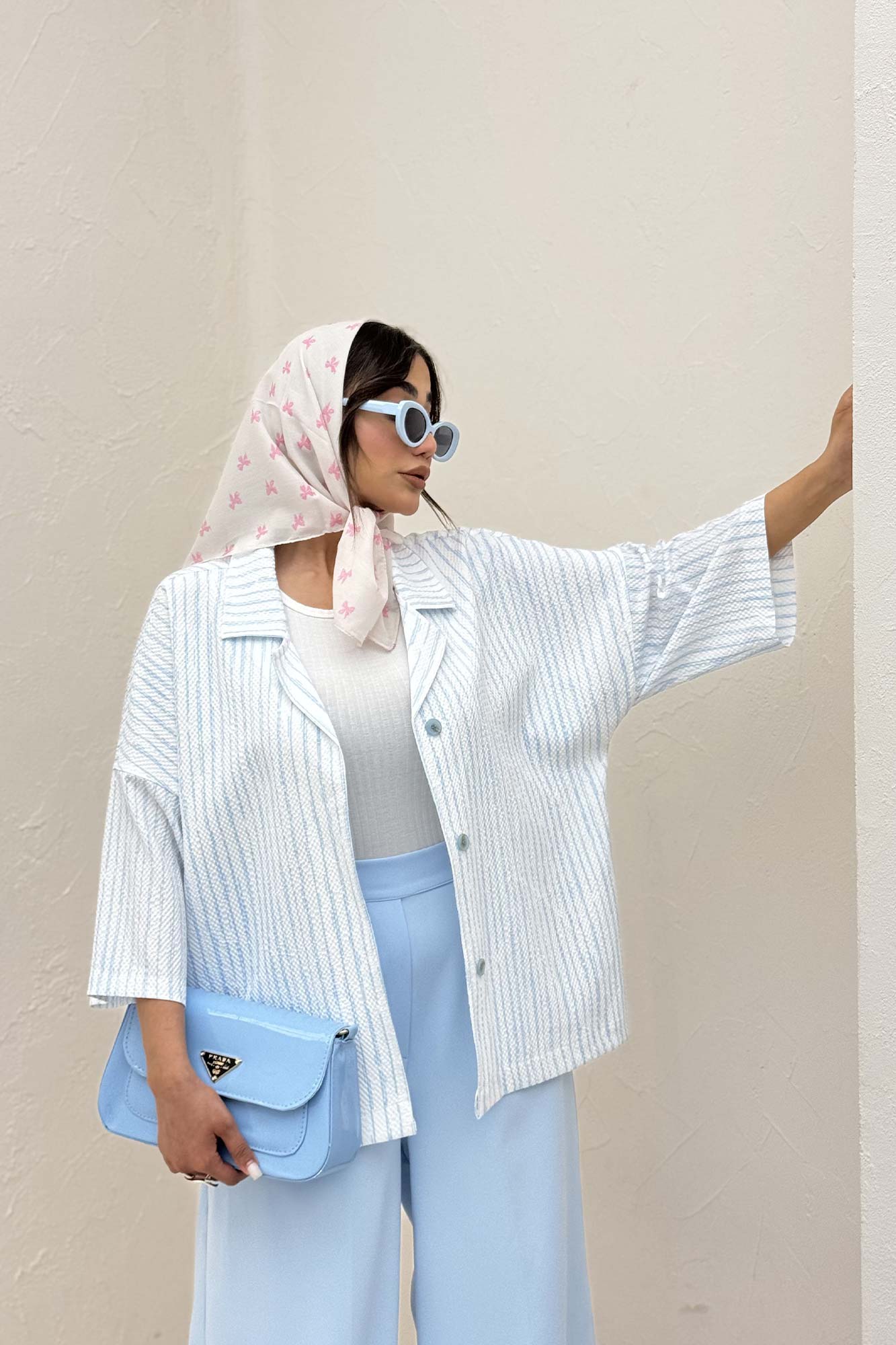 مانتو یقه شکاری راه راه زارا