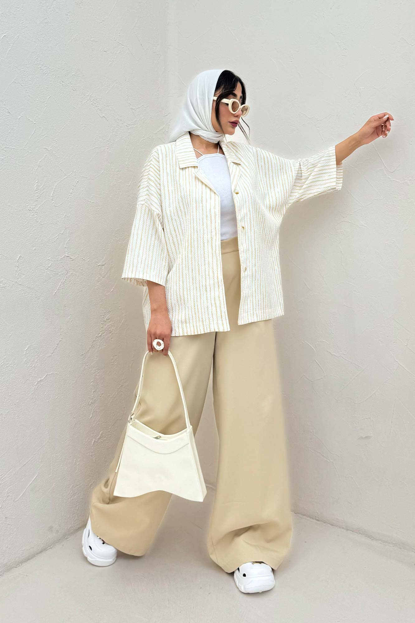 مانتو یقه شکاری راه راه زارا