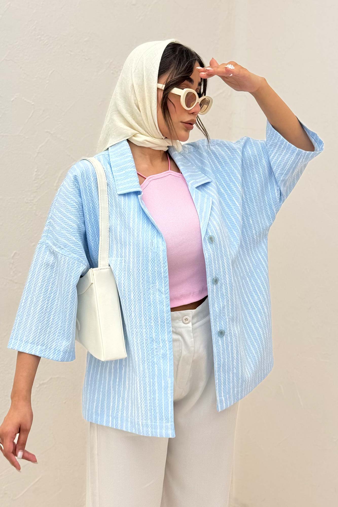 مانتو یقه شکاری راه راه زارا