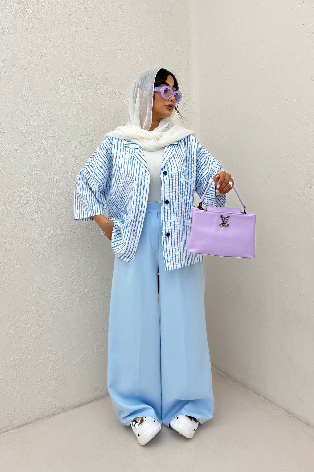 مانتو یقه شکاری راه راه زارا