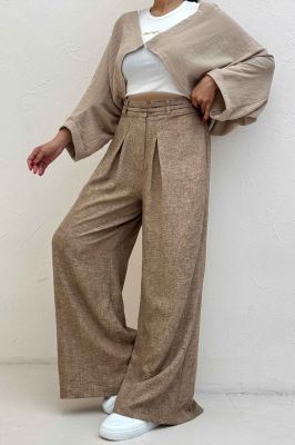 شلوار شانتون سرامیکی کمردو بندی