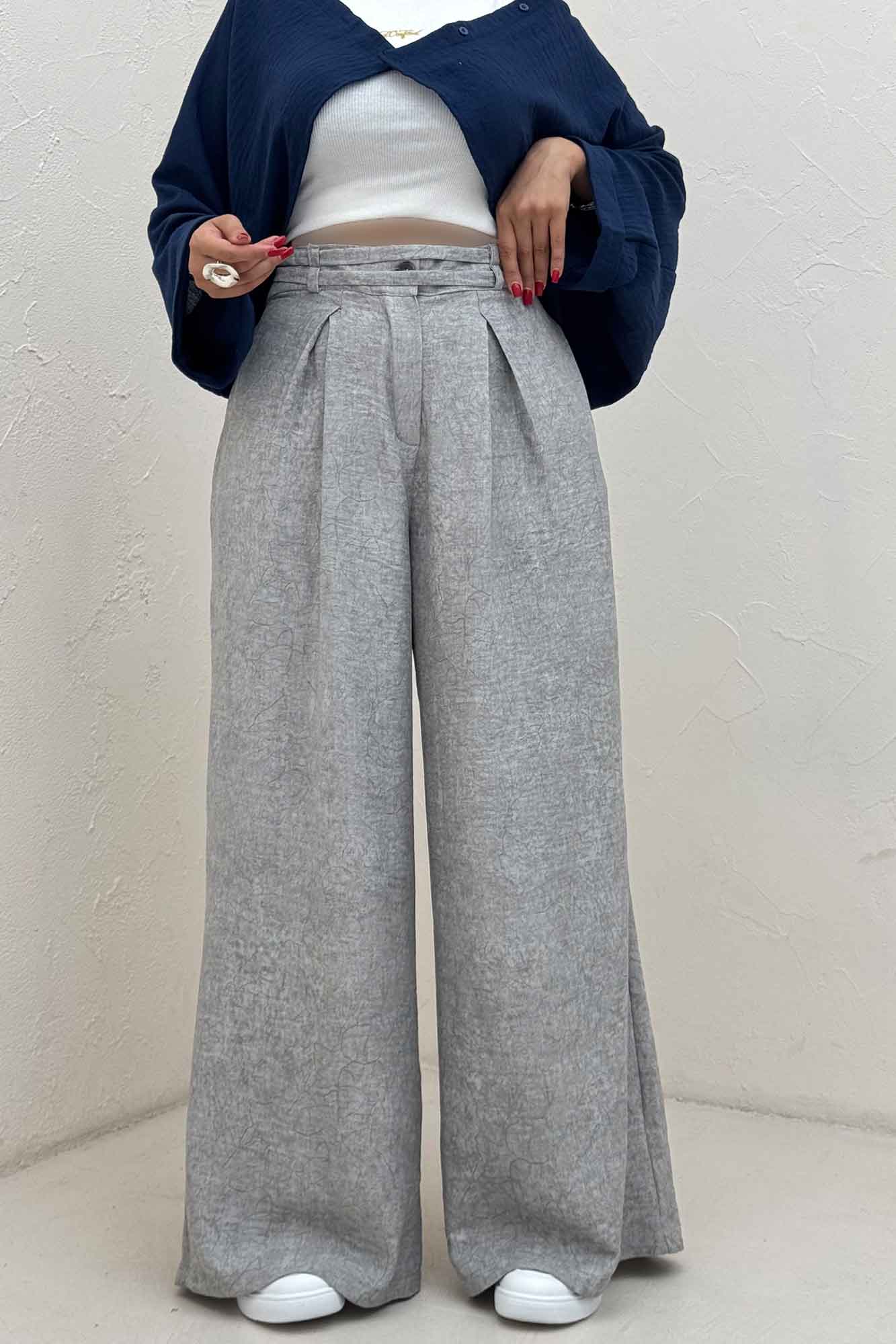 شلوار شانتون سرامیکی کمردو بندی