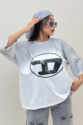 تیشرت باکسی تمام چاپ دیزل