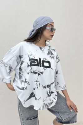 تیشرت باکسی تمام چاپ ALO