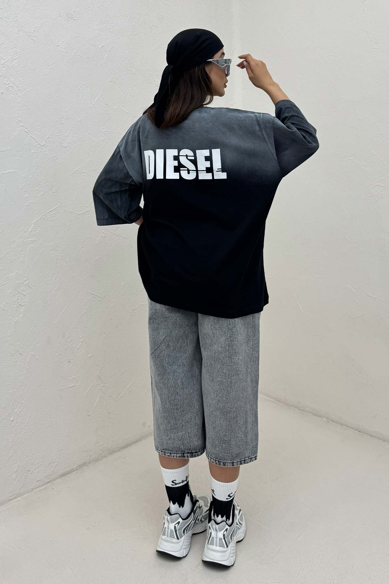 تیشرت باکسی تمام چاپ دیزل