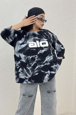 تیشرت باکسی تمام چاپ ALO