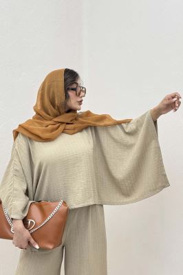 ست بلوز کیمونو و شلوار دمپا هفتی 1048