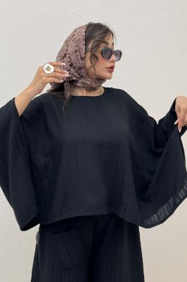 ست بلوز کیمونو و شلوار دمپا هفتی 1048