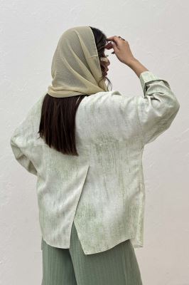 مانتو پرینتی پشت ریلی جلو دو بند کد 1