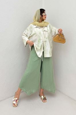 مانتو پرینتی پشت ریلی جلو دو بند کد 2