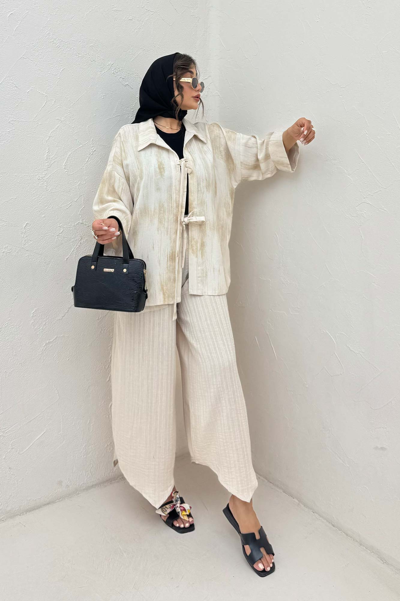 مانتو پرینتی پشت ریلی جلو دو بند کد 2